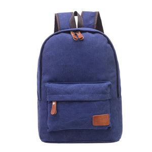 Man Canvas Backpack